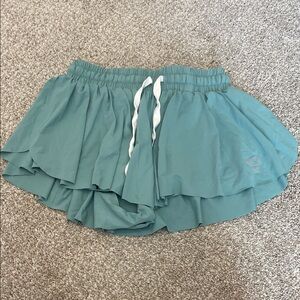 Teal Athletic Shorts for Women